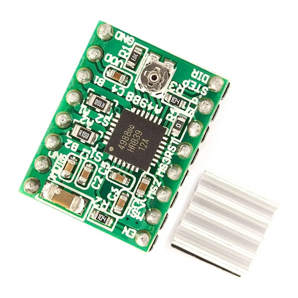 A4988 Stepper Motor Driver with Heat Sink – view 2