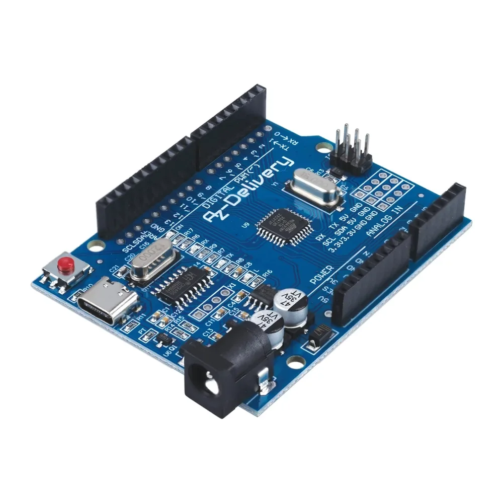 UNO R3 Board (ATmega328P, Arduino Compatible) + USB Cable