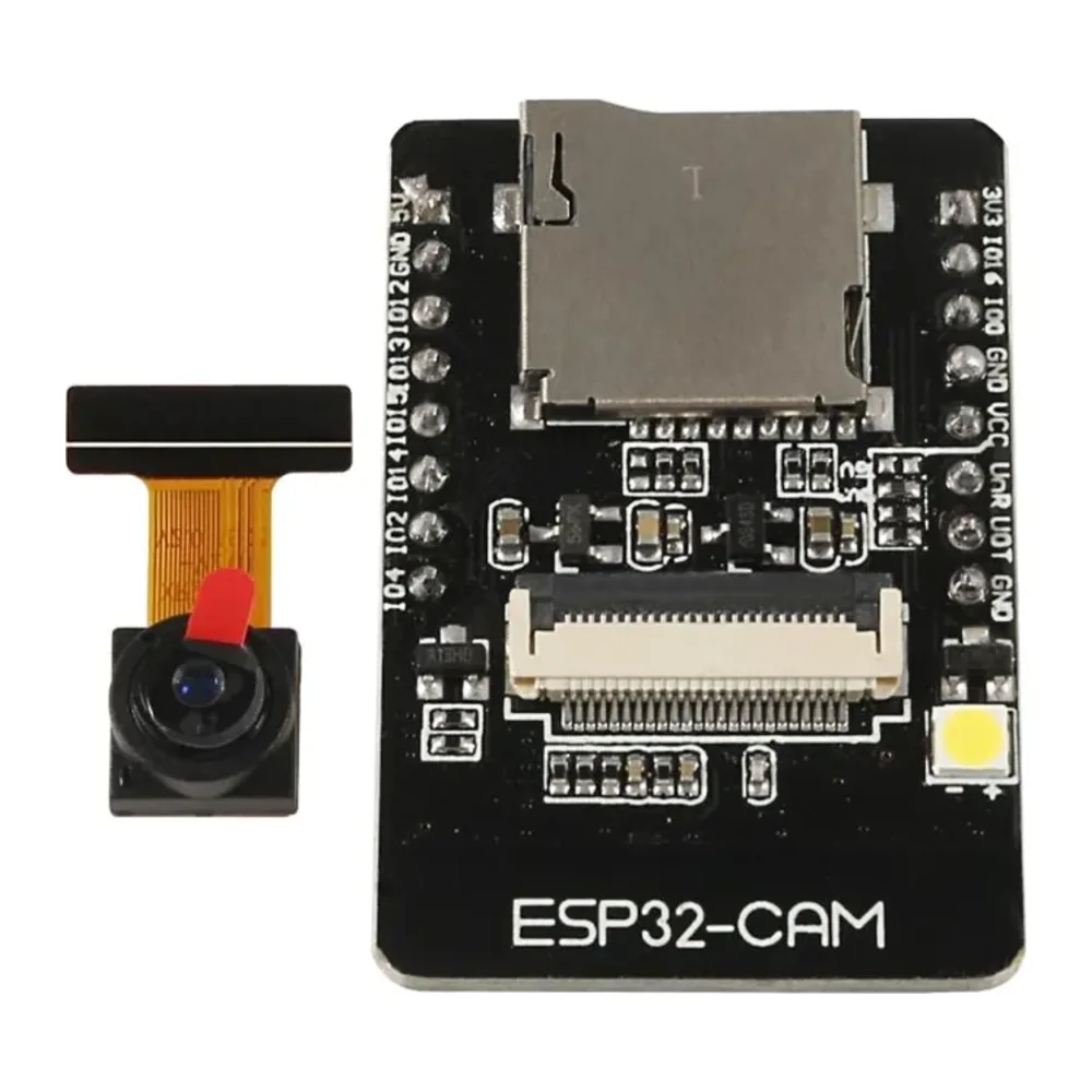 ESP32-CAM with ESP32-CAM-MB Programmer & OV2640 Camera – view 2