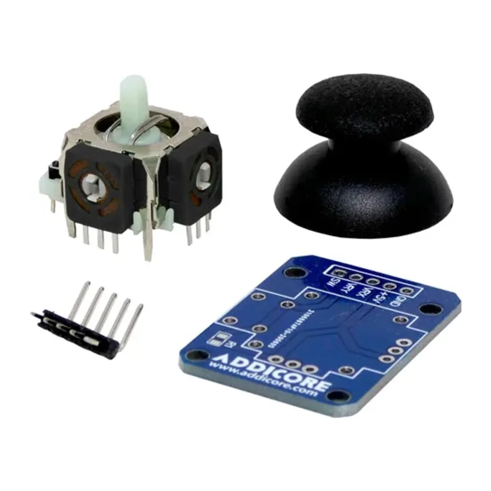 Dual-Axis XY Joystick Module with Push Button