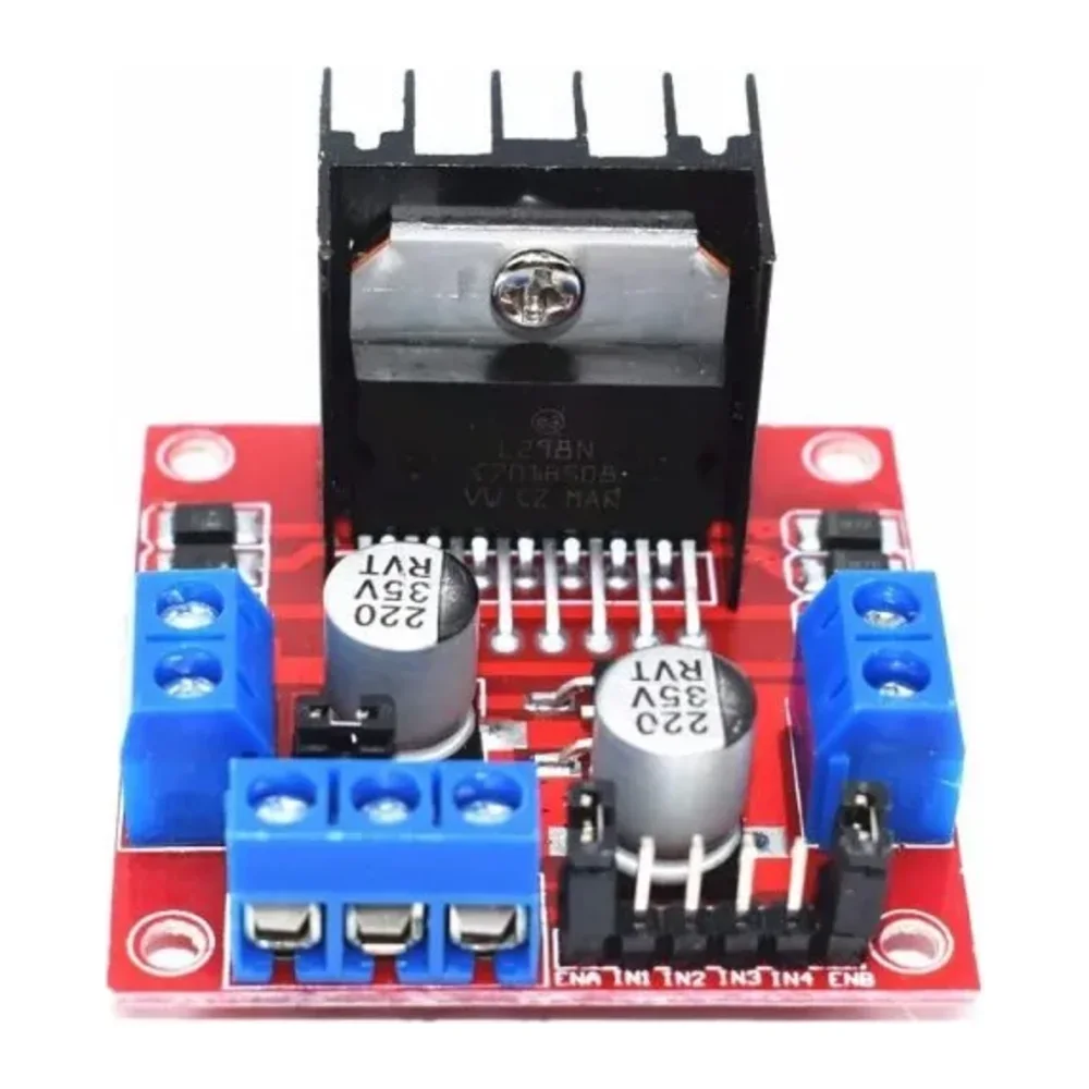 L298N Dual H-Bridge Motor Driver Module – view 3