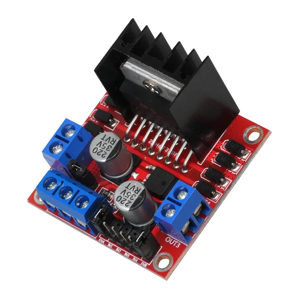 L298N Dual H-Bridge Motor Driver Module – view 2