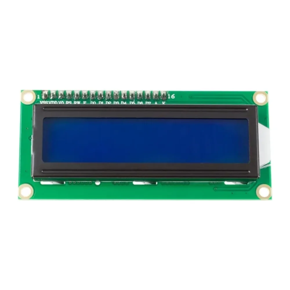 LCD 1602 Display with I²C Backpack (16×2, Blue) – view 2