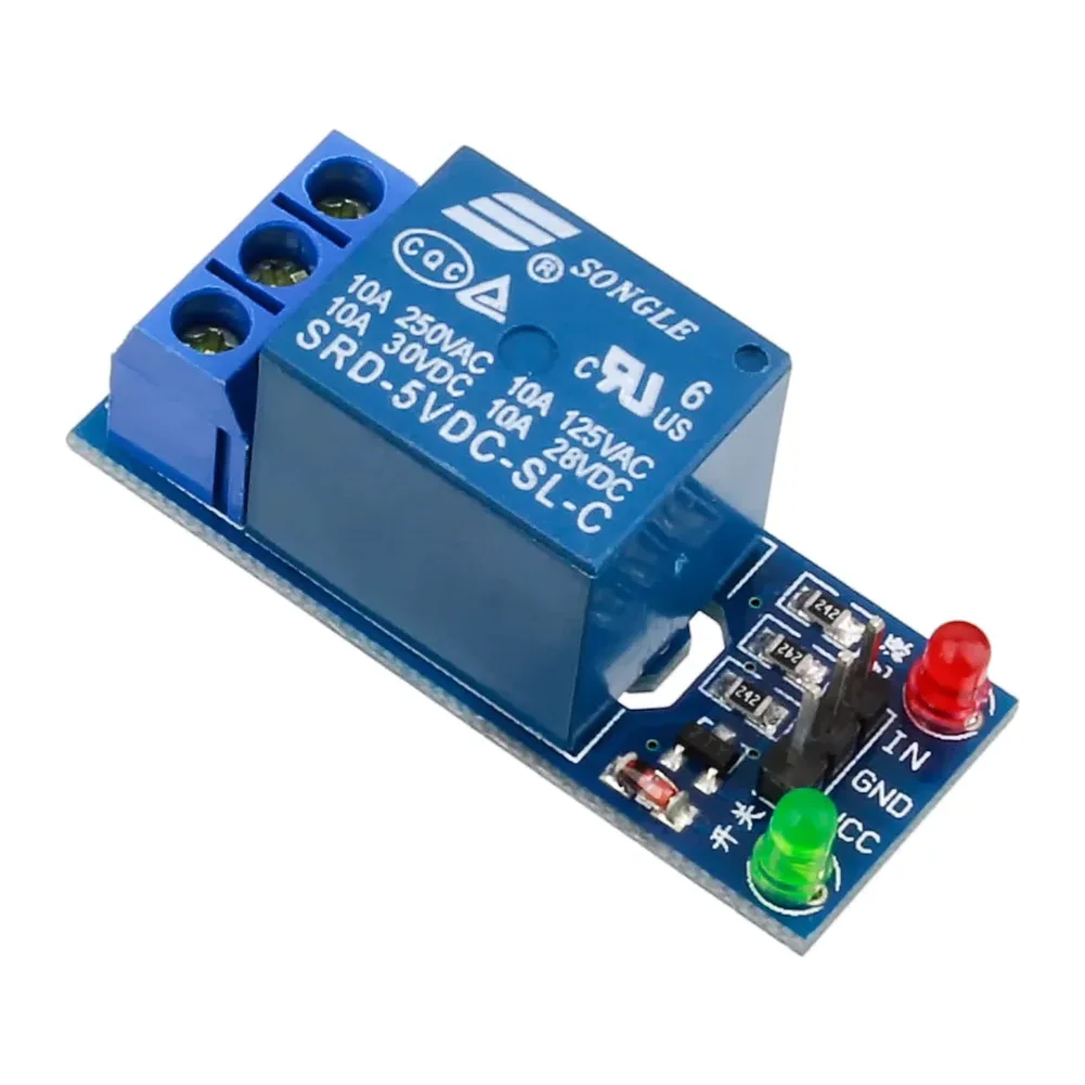 1-Channel 5 V Relay Module (10 A) – view 2